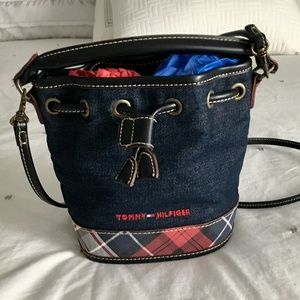 Tommy Hilfiger - Mini Denim Crossbody Bucket bag